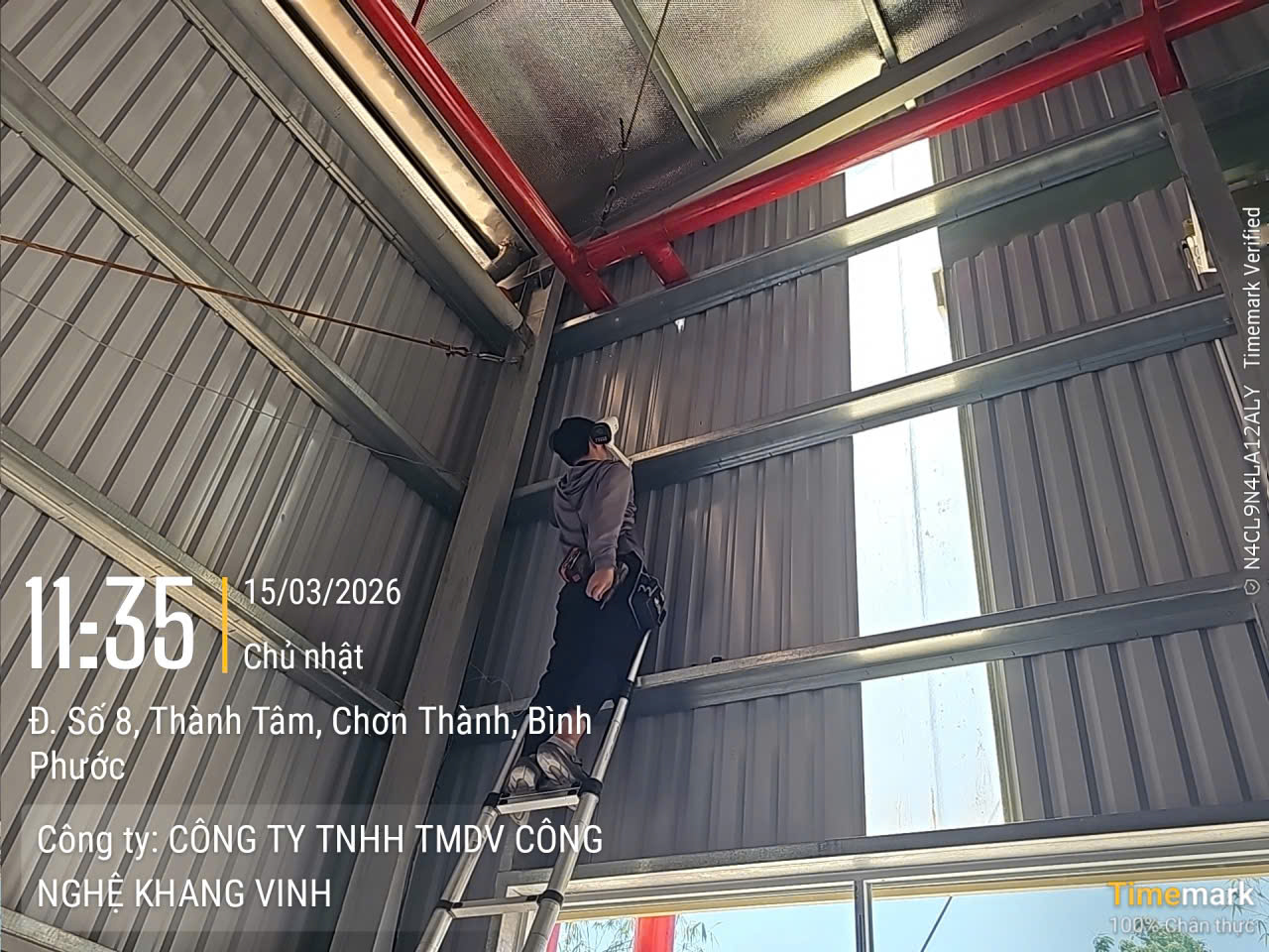 Đội Ngũ Khang Vinh Khảo Sát Công Trình Kim Thần Thái